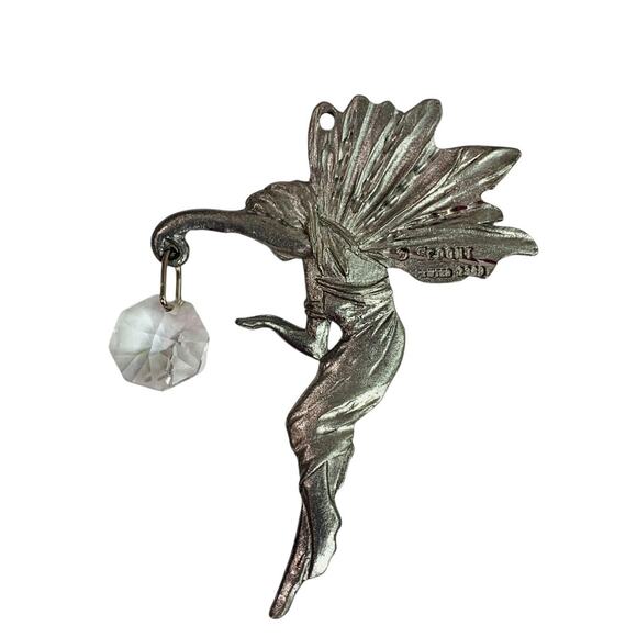 Spoontiques Pewter Ornament Suncatcher Prism Fairy 3" - Picture 4 of 5